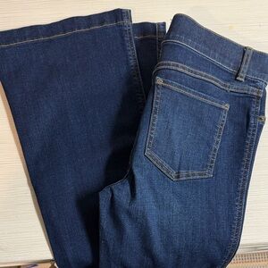 Spanx Women's Dark Blue Stretch Denim Jeans size S